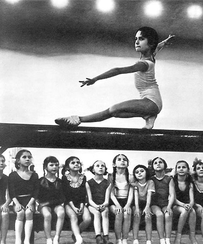 Гимнастки СССР, детство, фотографии