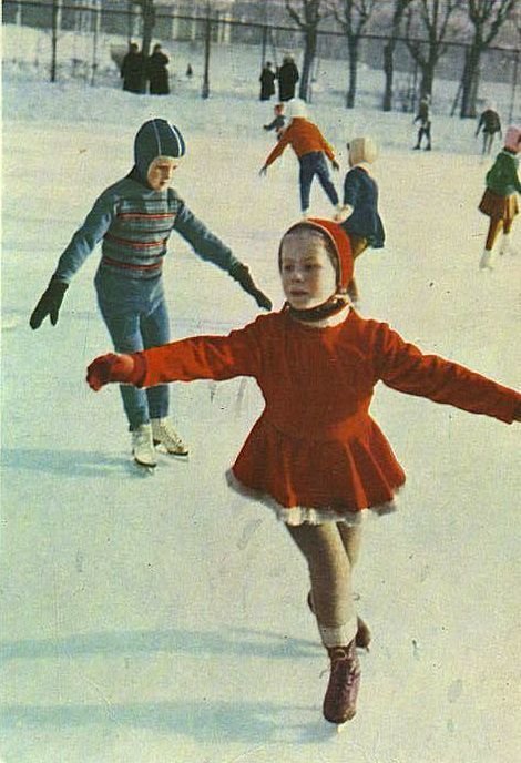 Будущая чемпионка. 1963 СССР, детство, фотографии