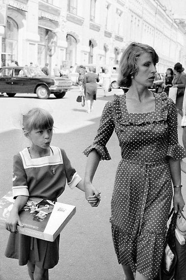 Летняя Москва 1980 года СССР, детство, фотографии
