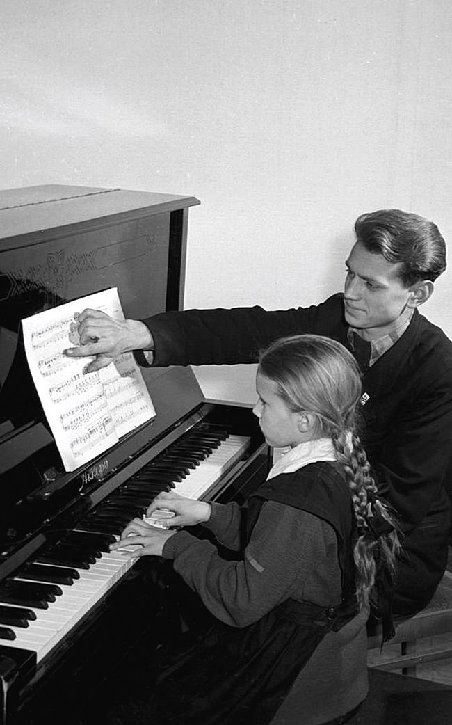 Музыкальная школа СССР, детство, фотографии