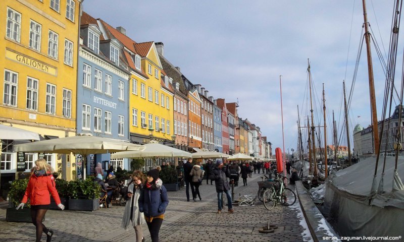 Нюхавн — самый атмосферный район Копенгагена