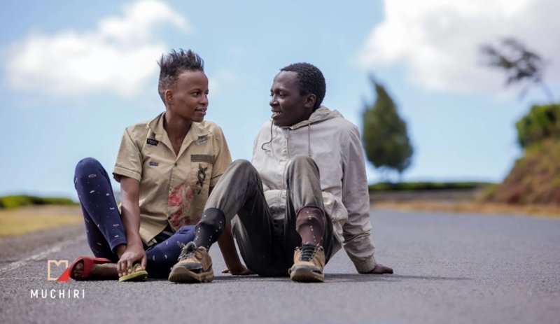 Счастливым кенийским бомжам устроили съемку лав-стори