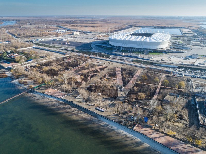 1 мая в Ростове откроют новый парк на Левом берегу Дона
