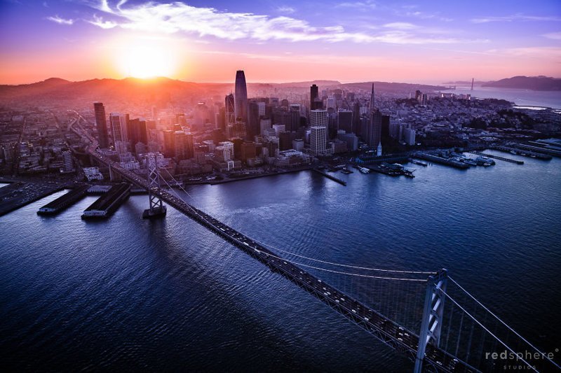 Сан-Франциско: вид сверху