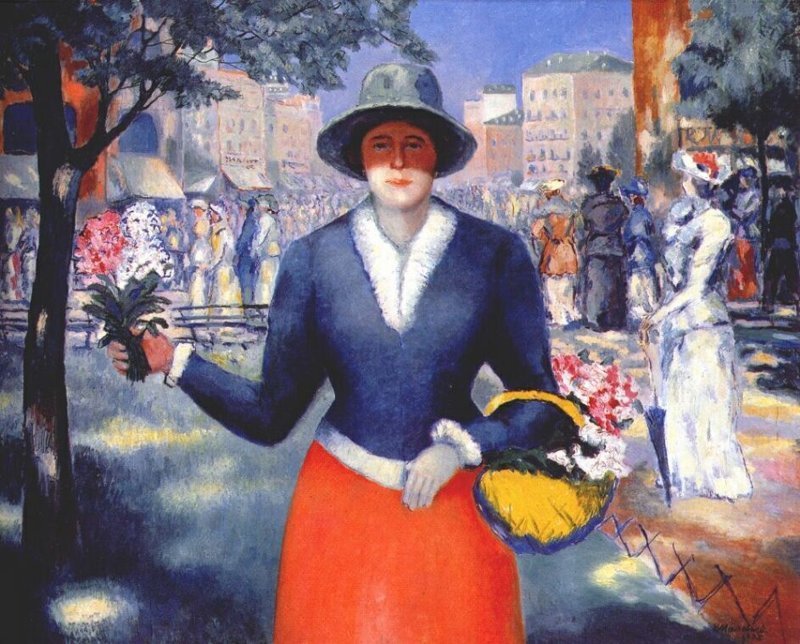 Цветочница, 1930