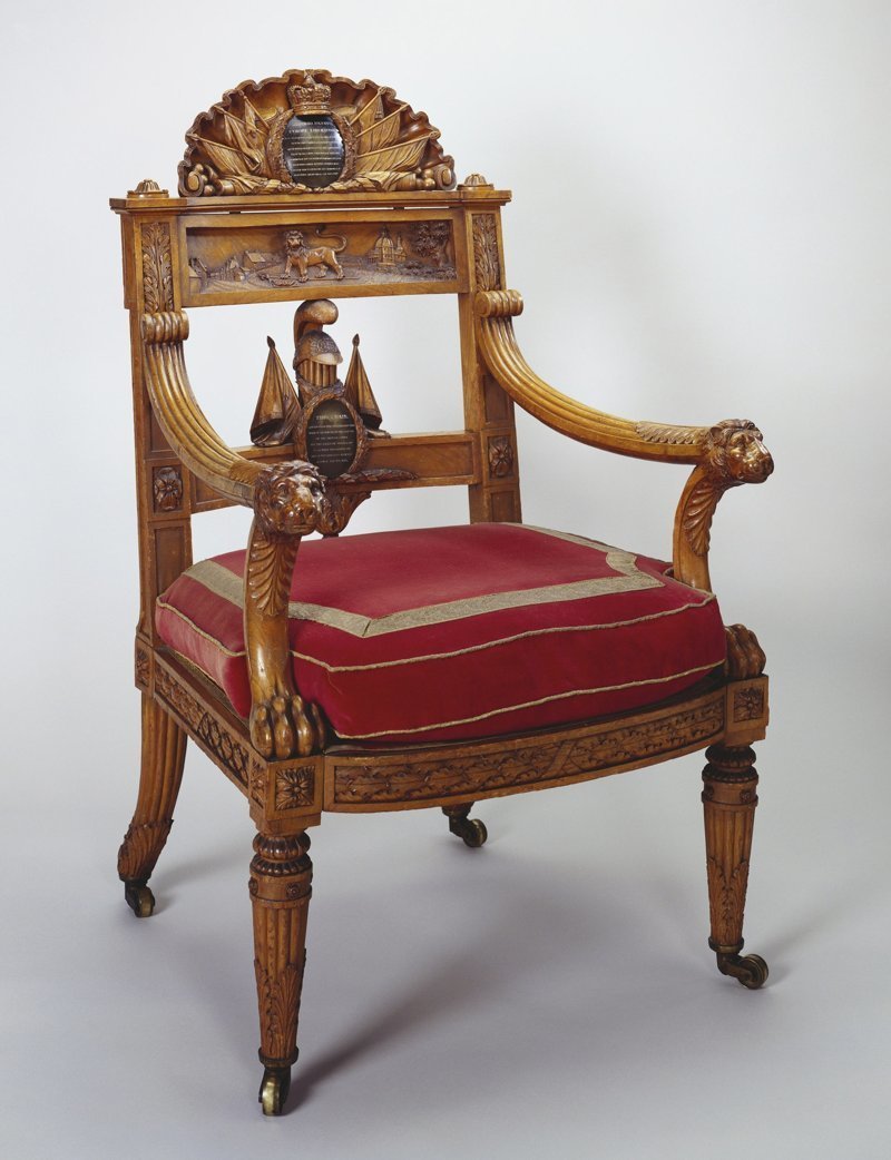 Кресло в стиле Александровский ампир