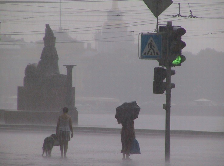 Дождь в ленинграде картинки