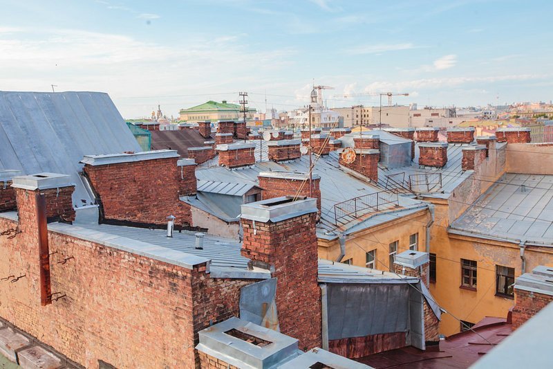 Эти манящие крыши Санкт-Петербурга
