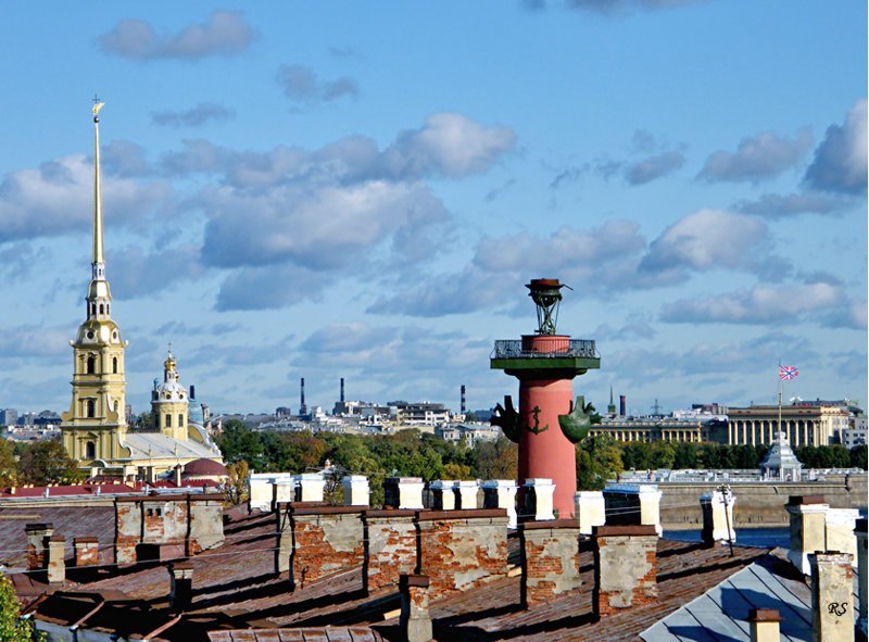 Эти манящие крыши Санкт-Петербурга