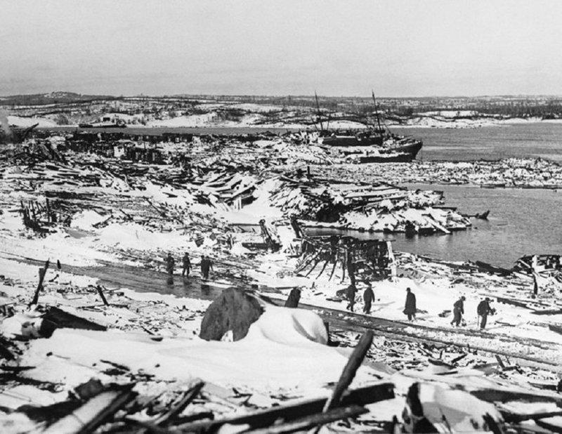 Город руин: как мощнейший взрыв в доядерной истории человечества уничтожил канадский Галифакс