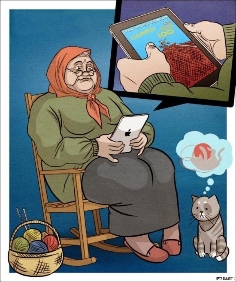Смешные картинки бабушке