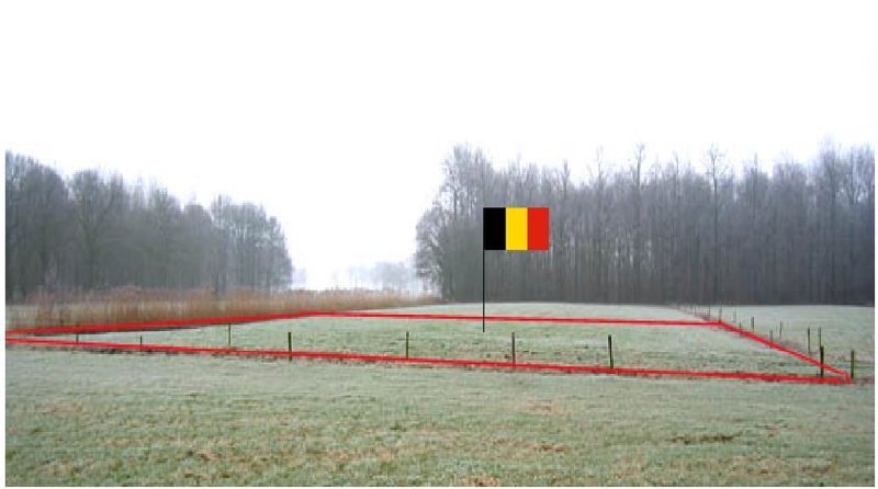 А это – самый маленький бельгийский анклав, № H-22. Этакий бельгийский огород.