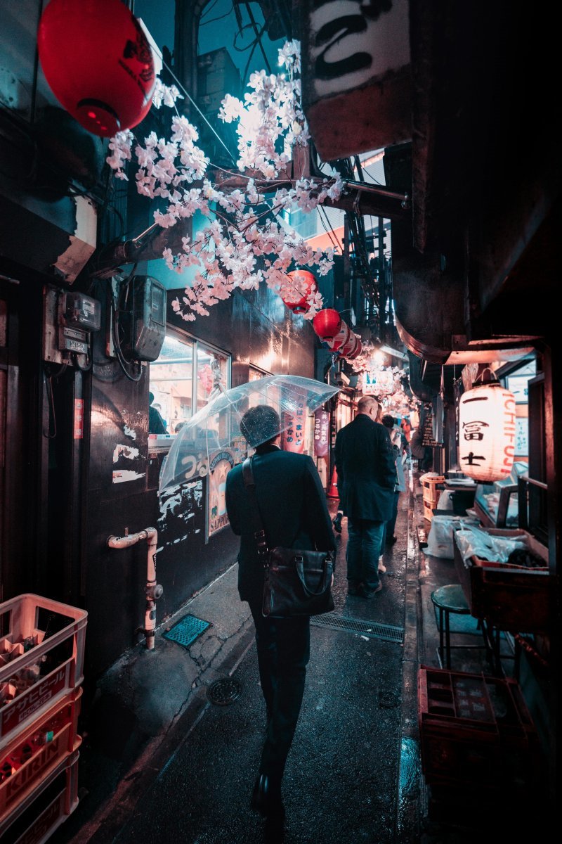 Японская улочка