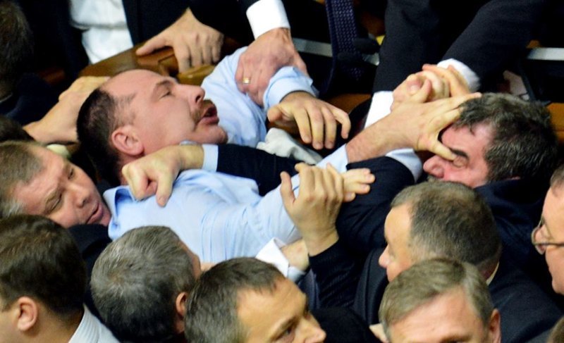 Бои украинских политиков