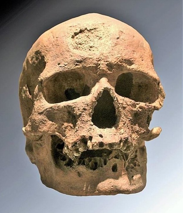 Ученые реконструировали страшный лик древнего человека