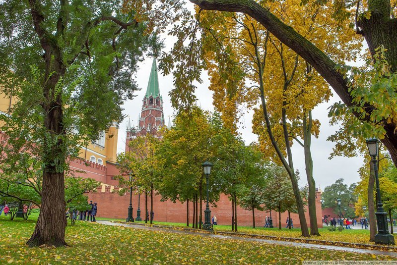 Осенний Кремль
