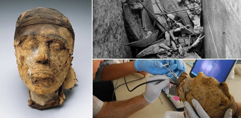 Как ФБР разгадало тайну 4-тысячелетней головы мумии