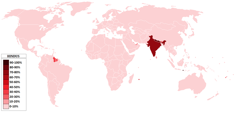 Индуизм по странам