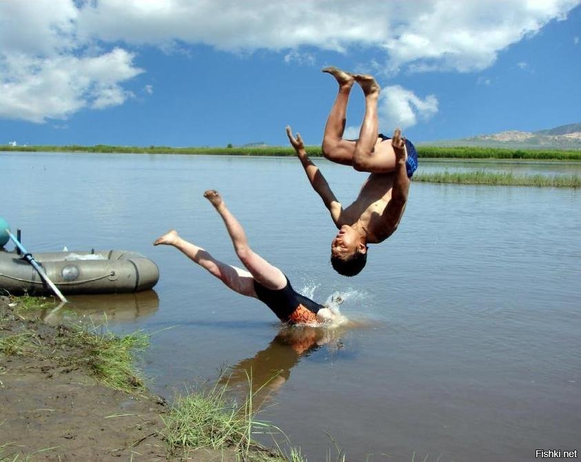 Приколы на реке