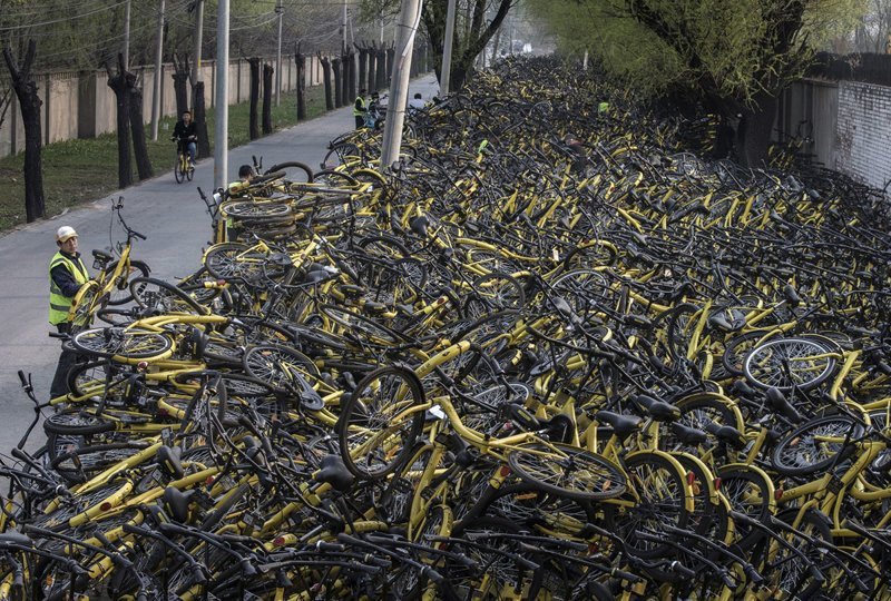 Побочный эффект: как велосипеды наводнили Китай