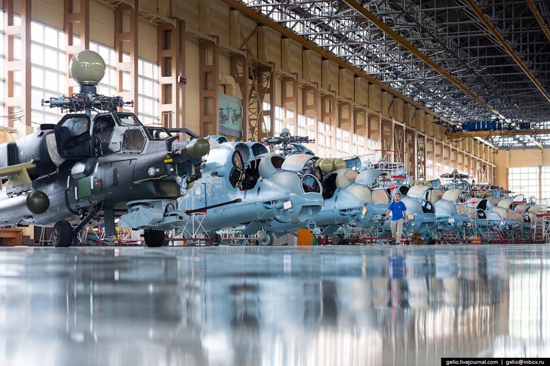 «Роствертол». Производство вертолётов семейства Ми-26Т, Ми-28Н и Ми-35М