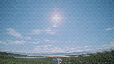 Незаходящее солнце, арктическое лето