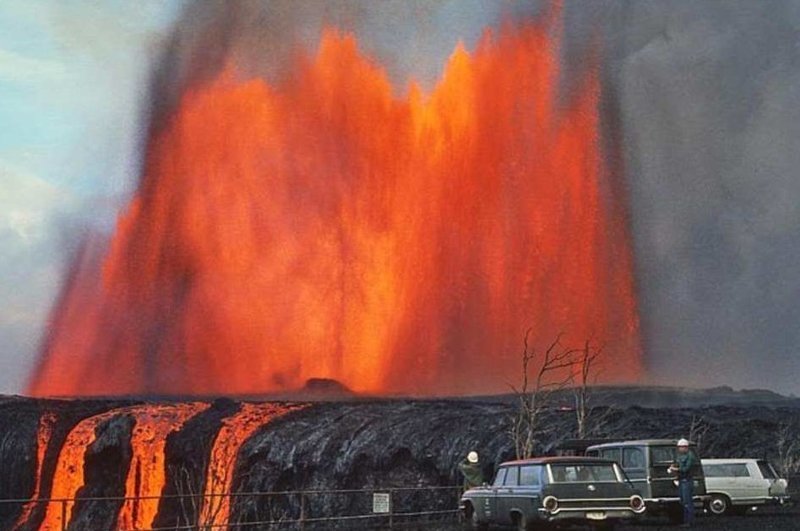 Снимки вулкана-купола поразили публику через полвека после извержения