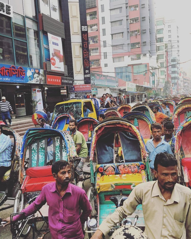 Следующий после Дакки город Читтагонг в три раза меньше по численности населения