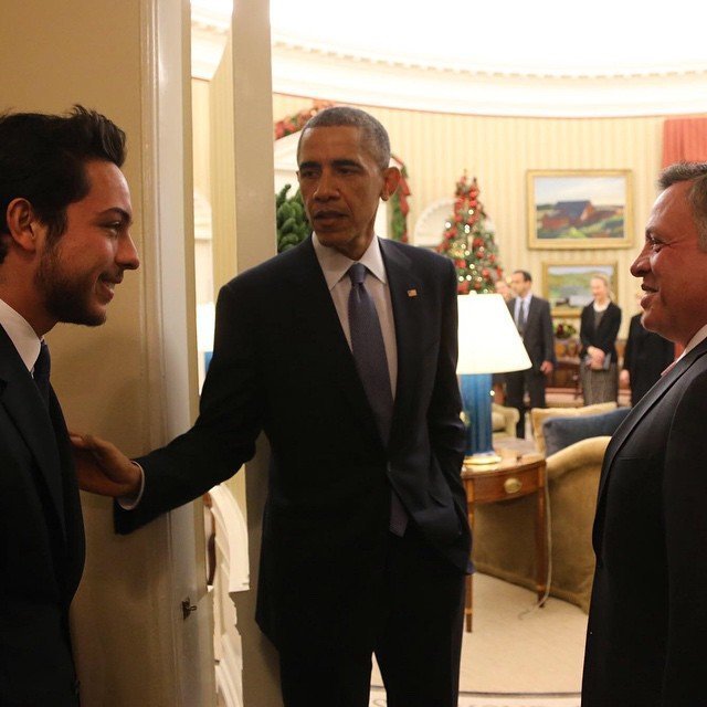 Он часто сопровождает отца во время международных визитов — и даже встречался с Обамой