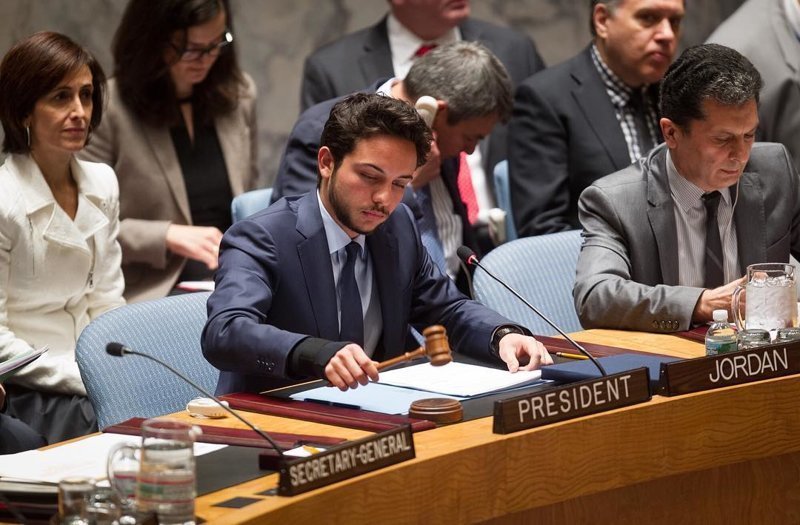 В 2015 году он стал самым молодым человеком, когда-либо председательствующим на заседании в Совете Безопасности ООН