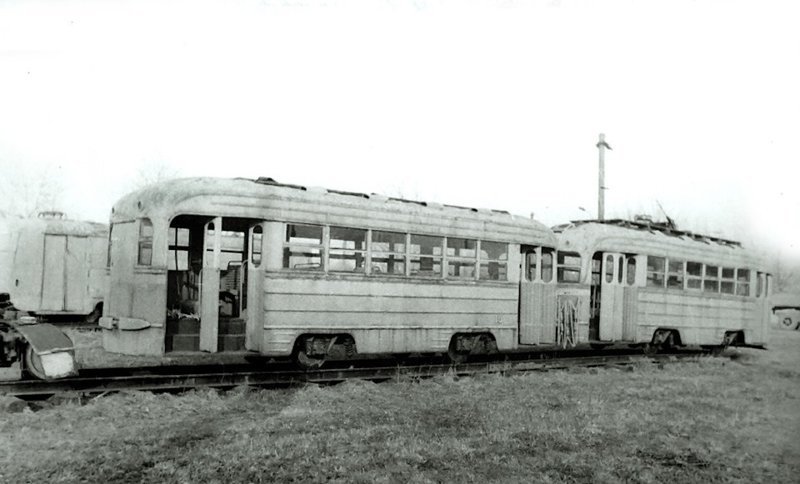 ''Тульский поезд'' в депо. Ноябрь 1998 года