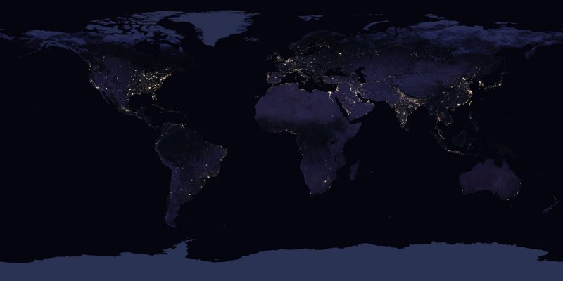 Как выглядит Земля из космоса