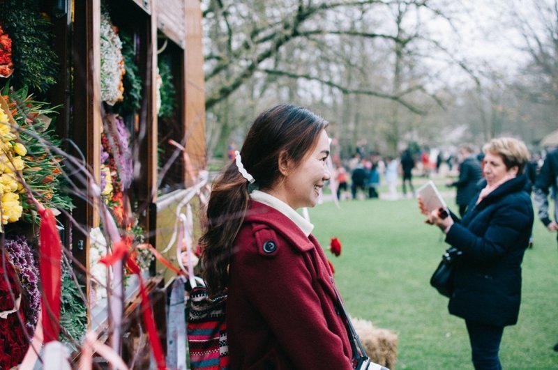 Парк цветов Keukenhof, апрель 2018