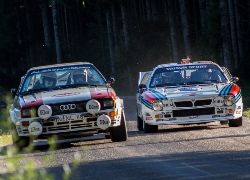 Audi Quattro и Lancia Rallye 037: битва философий
