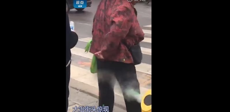 В Китае испытывают новое средство воспитания пешеходов