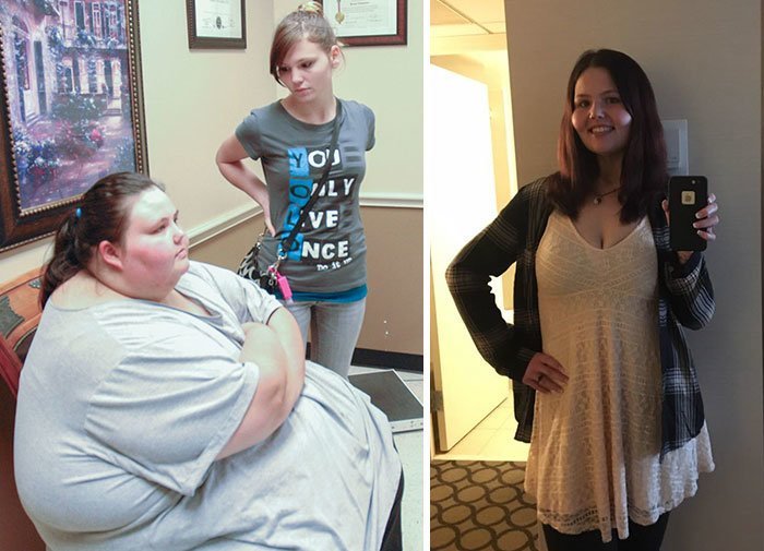 2. Кристина Филипс из 321 кг в 83 кг - До и после: 26 впечатляющих примеров...