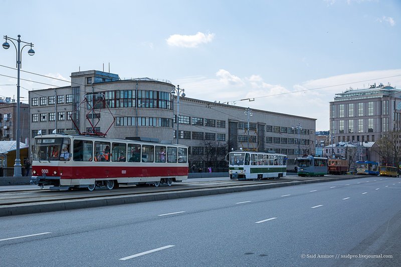 Парад трамваев