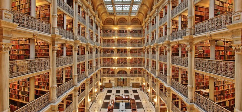 Библиотека Джорджа Пибоди, США
