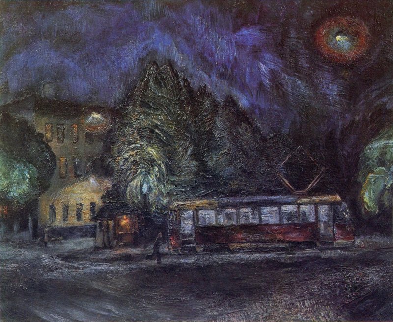 Общественный транспорт как предмет искусства: трамвай