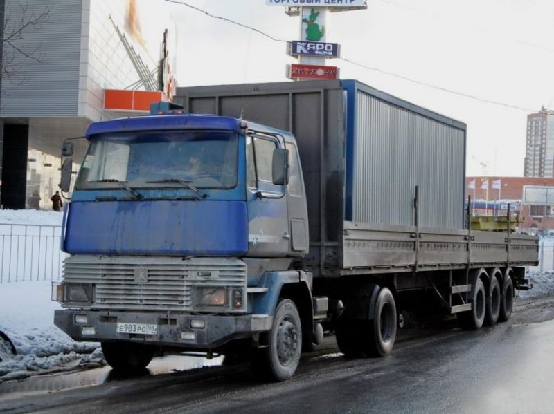 Советские и российские грузовики с иностранными кабинами