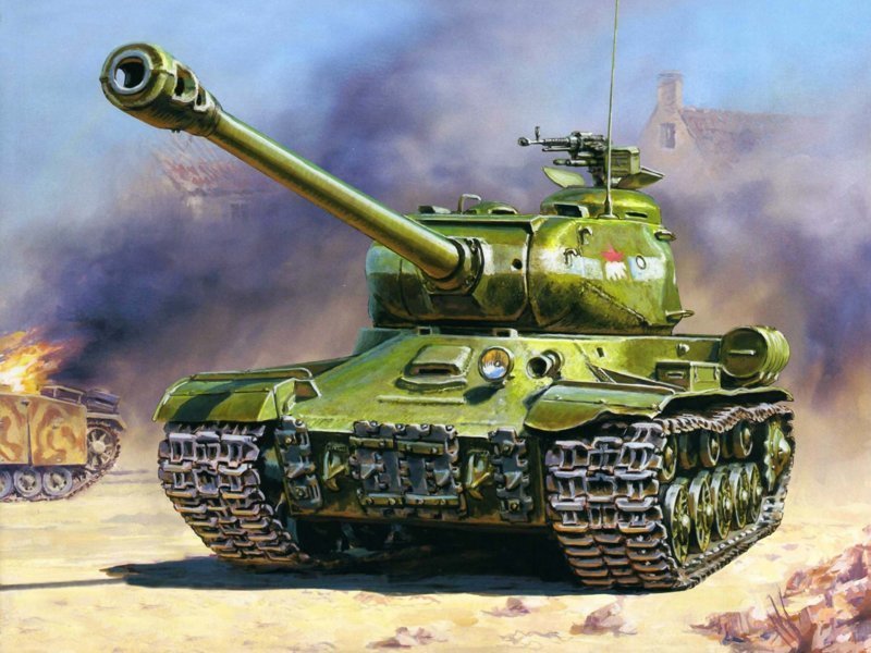 Вчера вы могли видеть мой пост о тяжелом танке КВ-2. Сегодня хотелось бы поговорить о тяжелых танках следующего и последнего поколения - о танках серии ИС.