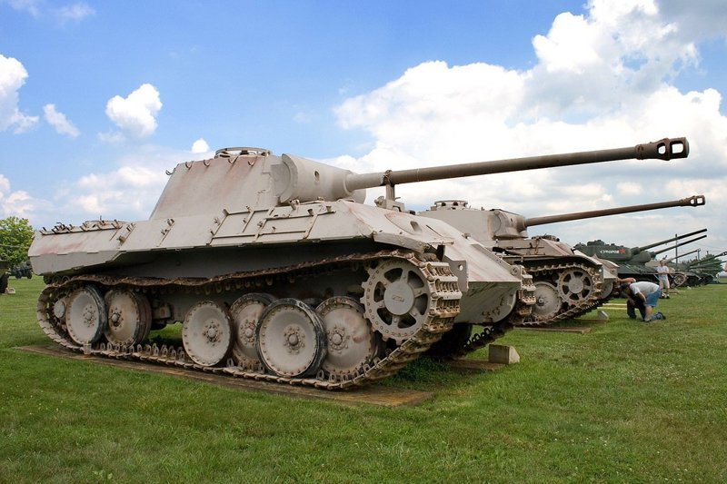 Немецкий танк "Пантера"