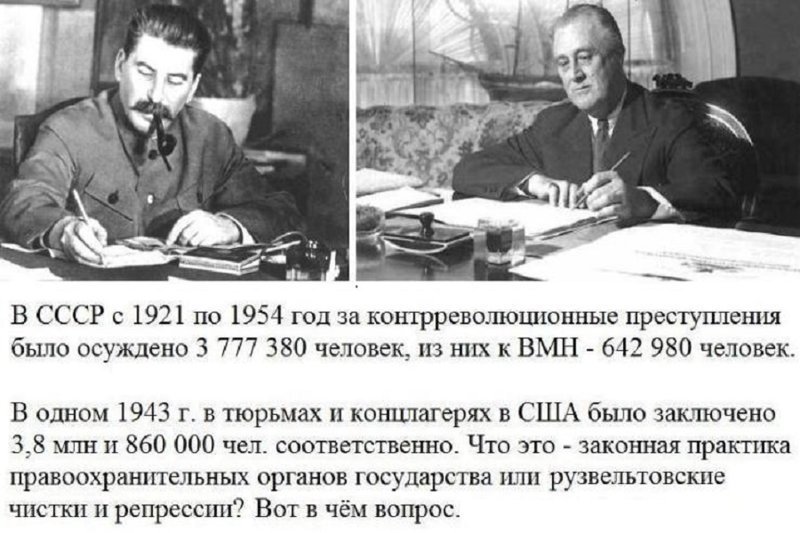 Цифры жертв сталинских репрессий Александр СОЛЖЕНИЦЫН брал буквально с потолка