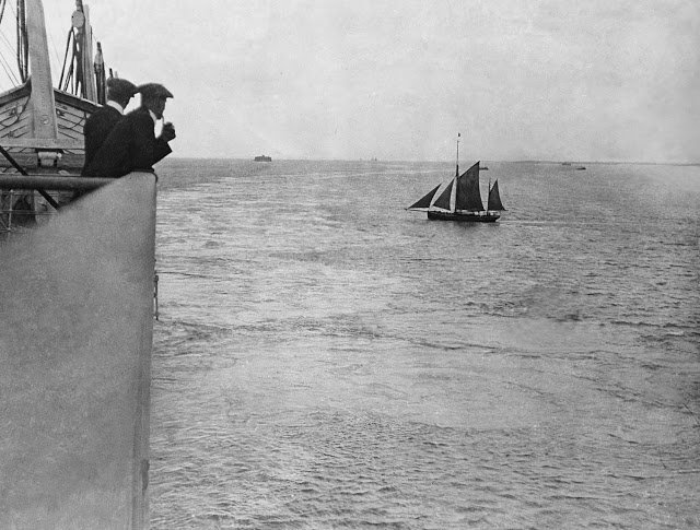 Спасательная шлюпка (№10) Титаника в Портсмуте  
