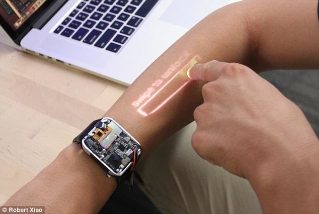 Умные часы, которые превратят вашу руку в сенсорный экран