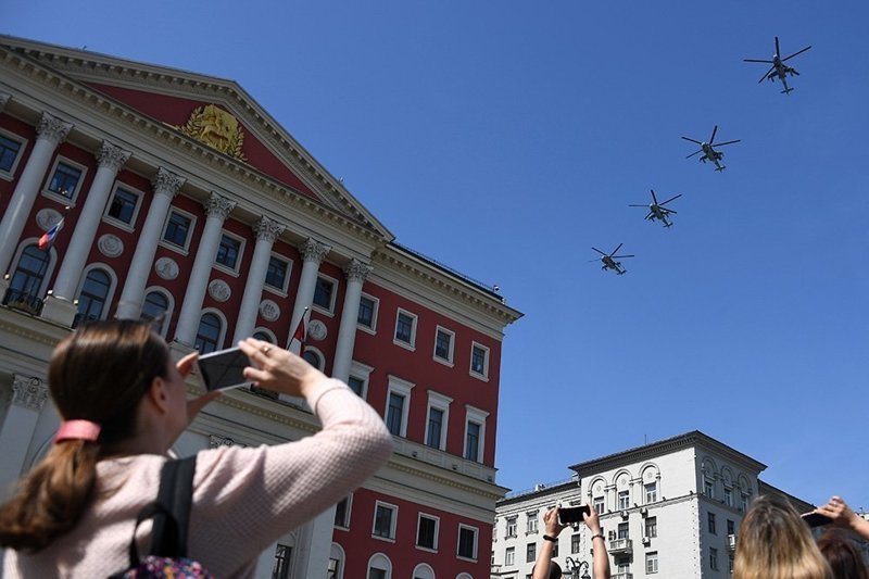 МиГ-31К с комплексом «Кинжал» на репетиции парада Победы: фото