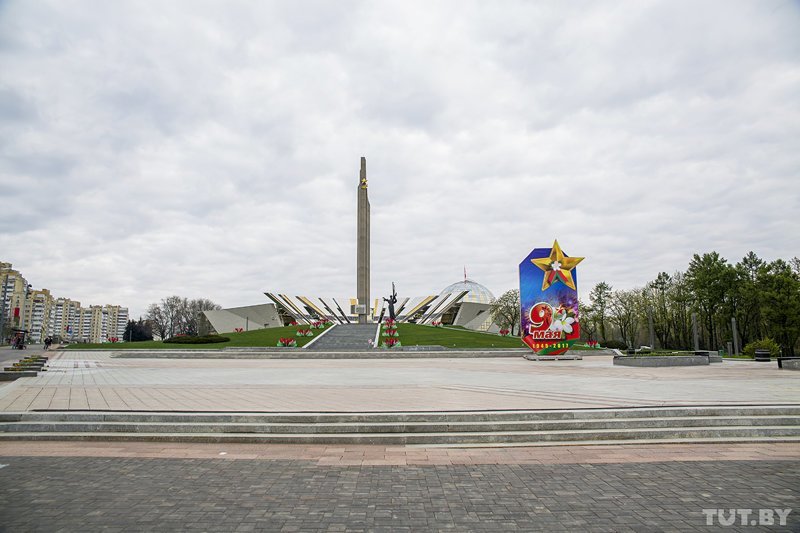 Фоторепортаж: Минск украсили к 9 мая