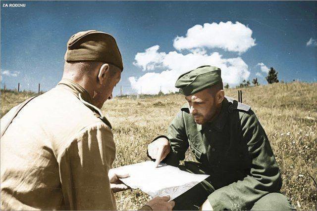 Ожившие фото войны