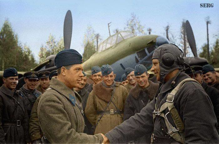 Ожившие фото войны