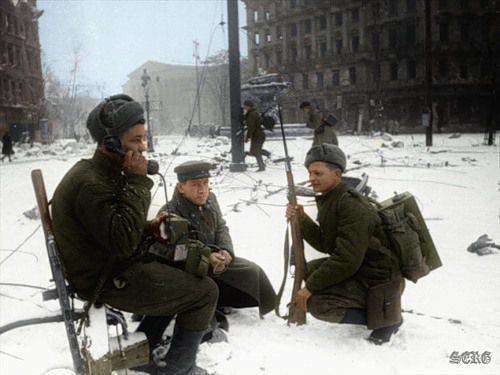 Ожившие фото войны